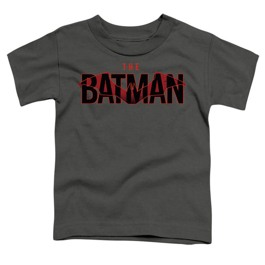 The Batman Logo With Red Bat Licensed Toddler T-Shirt SM-LG