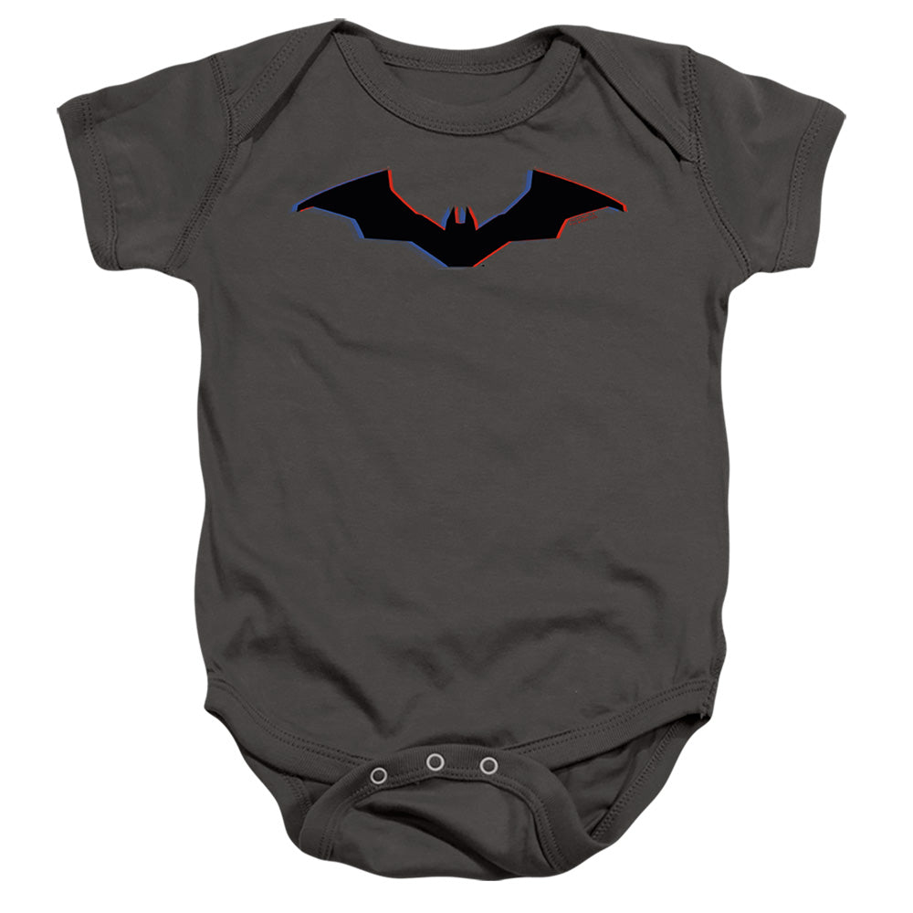 The Batman Tri-Color Bat Silhouette Licensed Baby Bodysuit SM-XL