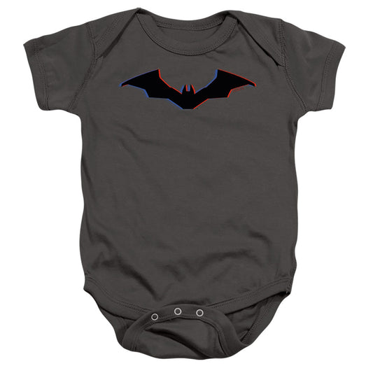 The Batman Tri-Color Bat Silhouette Licensed Baby Bodysuit SM-XL