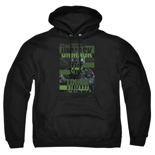 The Batman Unmask The Truth Licensed Adult Unisex Hoodie Pullover SM-3X