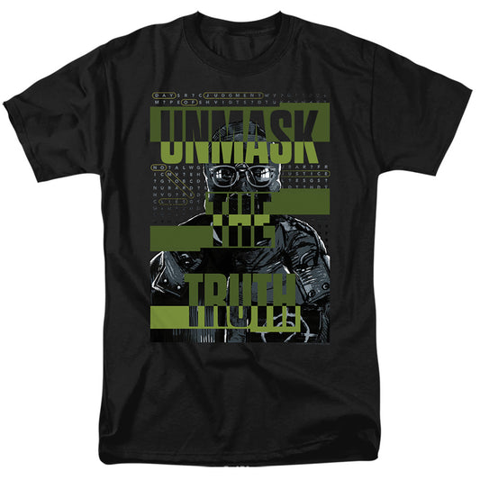 The Batman Unmask The Truth Licensed Adult Unisex T-Shirt Regular Fit Tee SM-5X