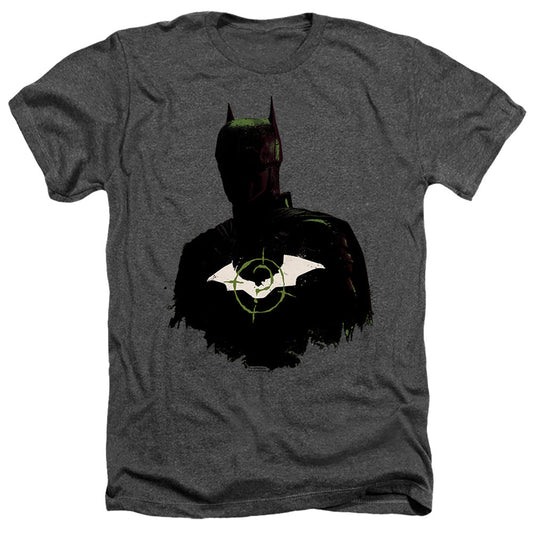 The Batman Silhouette With Riddler Logo Licensed Adult Unisex T-Shirt SM-3X