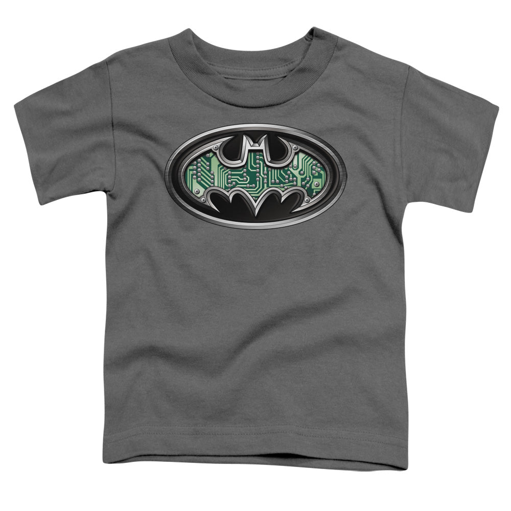 Batman Circuitry Shield Licensed Toddler T-Shirt LG