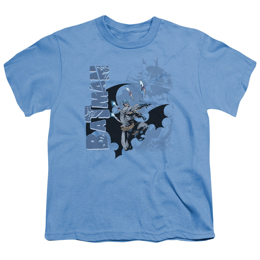 Batman Throwing Blades Licensed Kid's T-Shirt (Ages 4-7) SM-XL