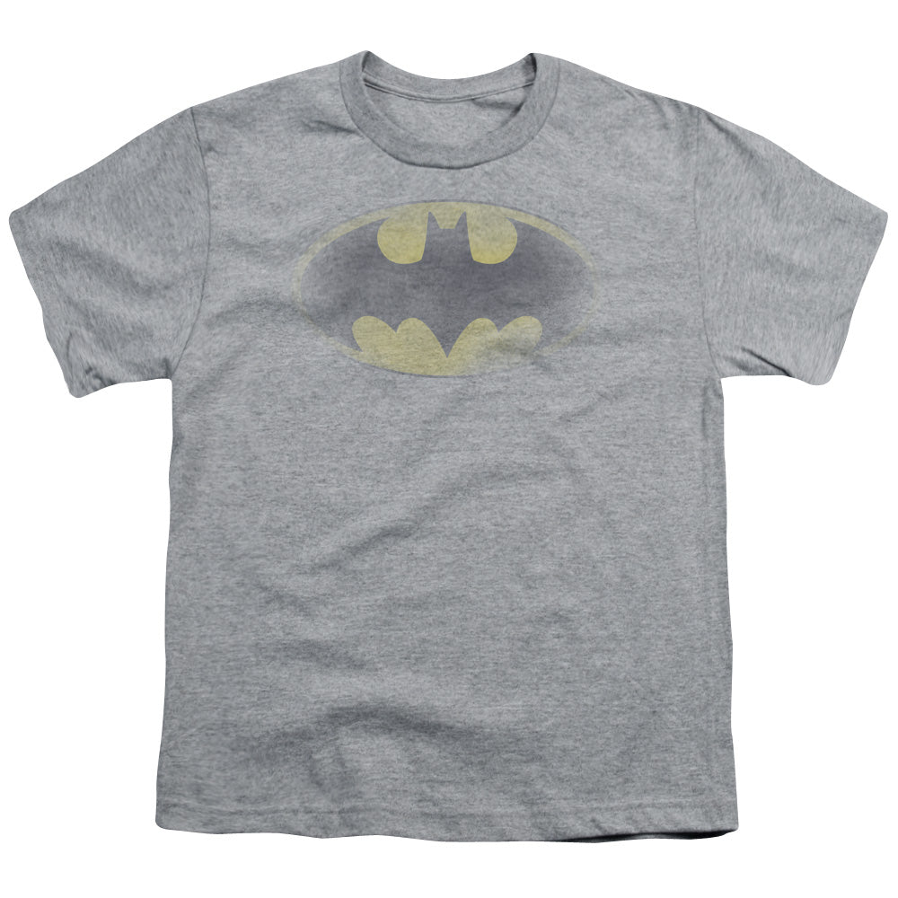 Batman Faded Logo Licensed Kid's T-Shirt (Ages 4-7) SM-XL