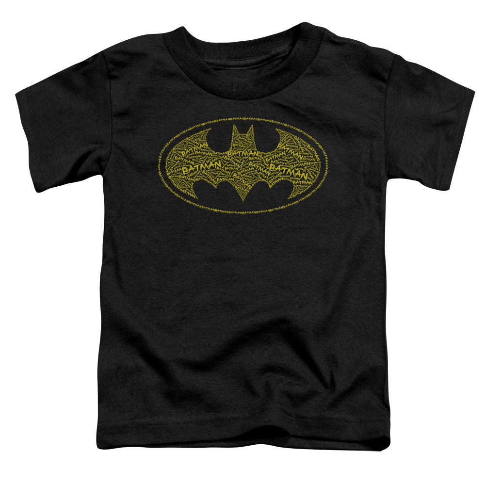 Batman Type Logo Licensed Toddler T-Shirt LG