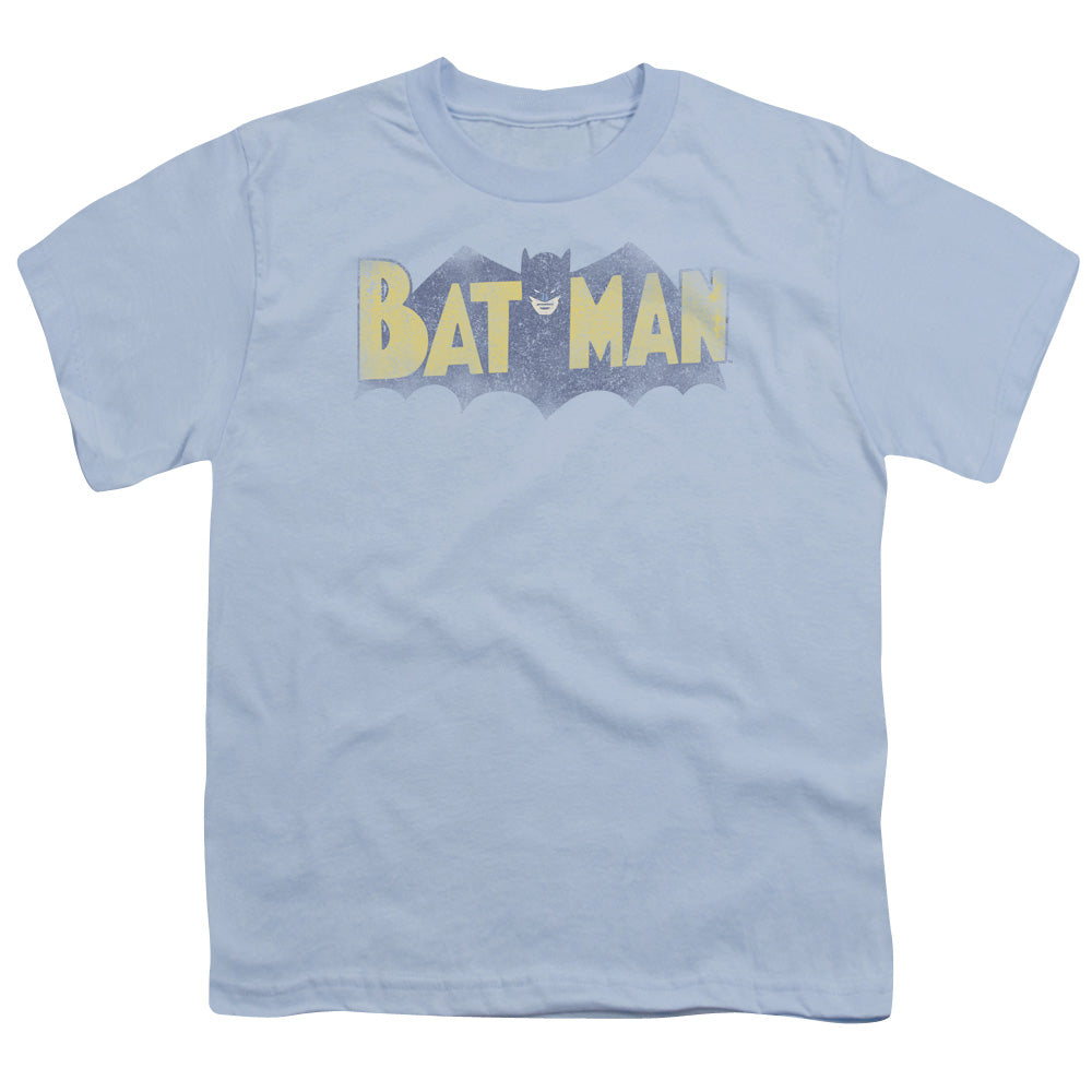 Batman Vintage Logo Licensed Kid's T-Shirt (Ages 4-7) XS-XL