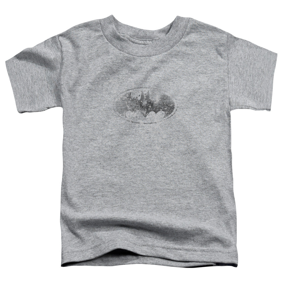 Batman Burned & Splattered Licensed Toddler T-Shirt LG