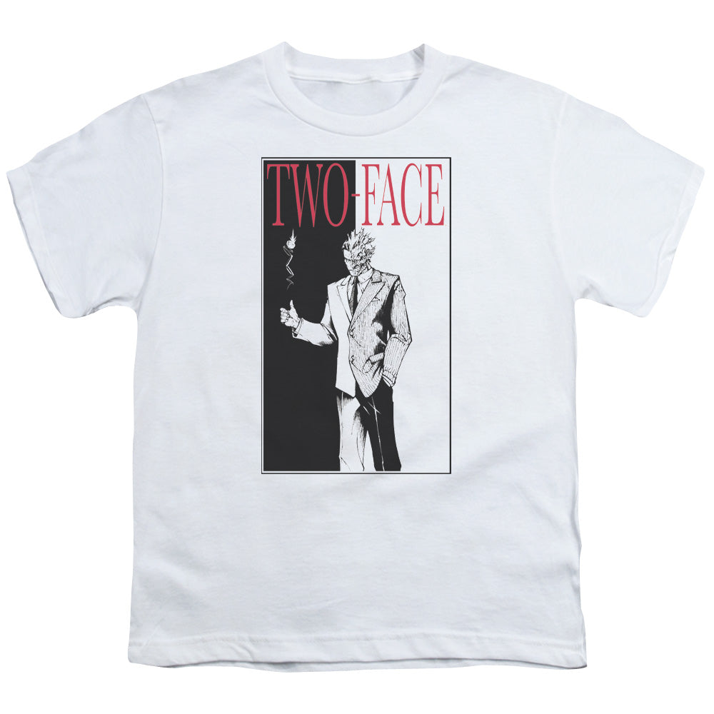 Batman Two Face Licensed Kid's T-Shirt (Ages 4-7) SM-LG