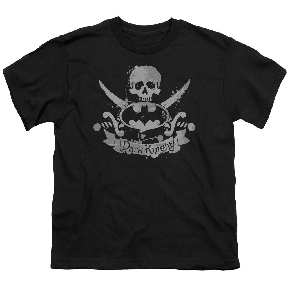 Batman Dark Pirate Licensed Kid's T-Shirt (Ages 4-7) XS-XL