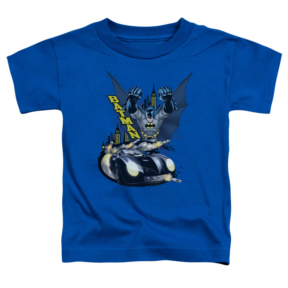 Batman By Air & By Land Licensed Toddler T-Shirt LG