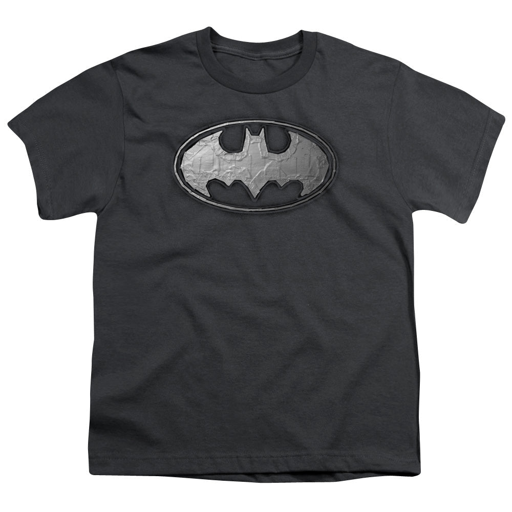 Batman Duct Tape Logo Licensed Kid's T-Shirt (Ages 4-7) SM-XL