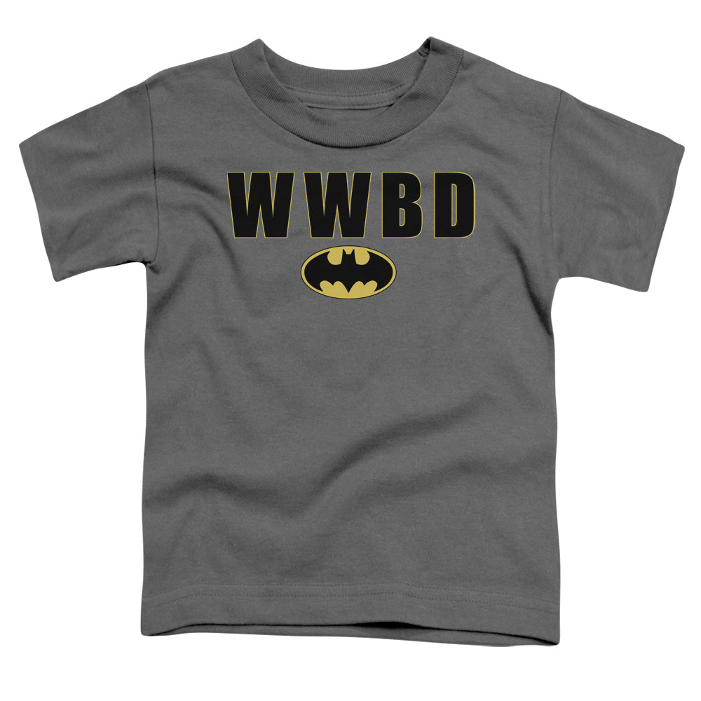 Batman Wwbd Logo Licensed Toddler T-Shirt LG