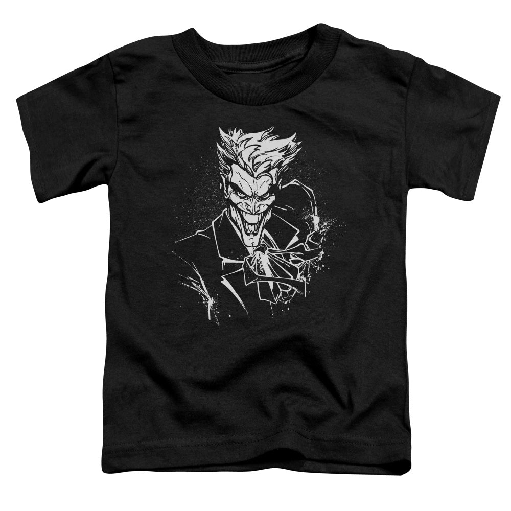 Batman Jokers Splatter Smile Licensed Toddler T-Shirt LG