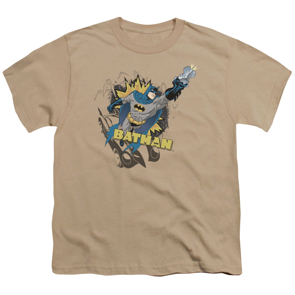 Batman Heroic To The Bone Licensed Kid's T-Shirt (Ages 4-7) XL