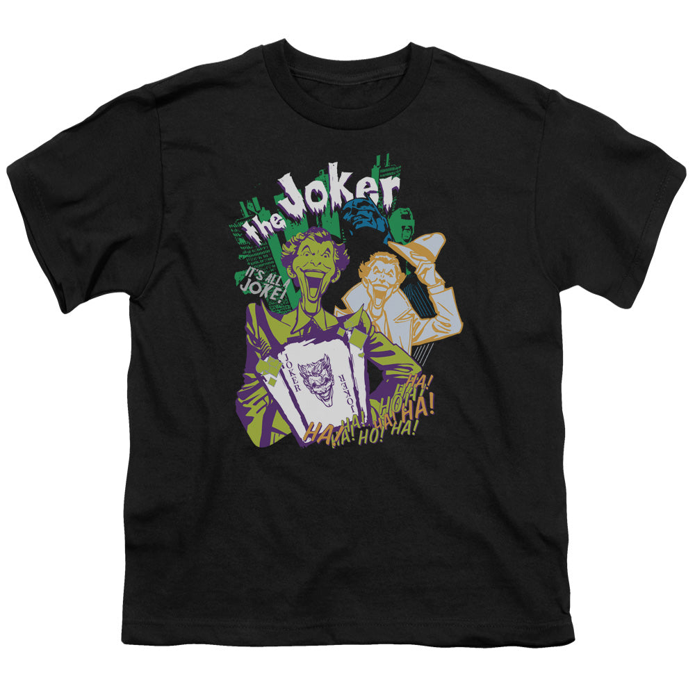 Batman Its All A Joke Licensed Kid's T-Shirt (Ages 4-7) SM-XL