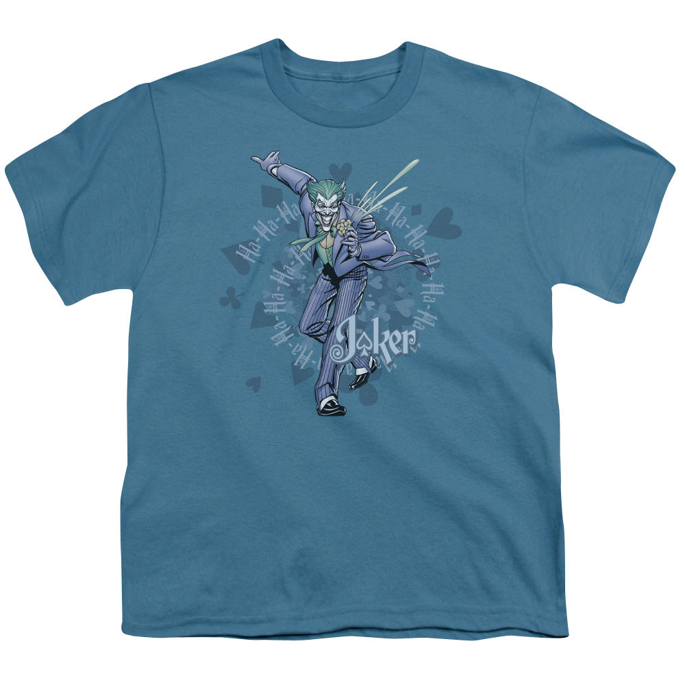Batman Acid Spiral Licensed Kid's T-Shirt (Ages 4-7) XL