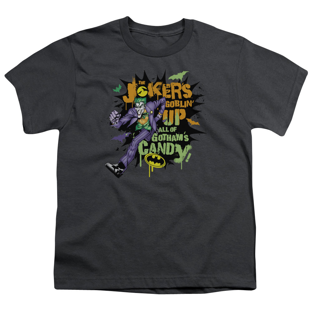 Batman Goblin Candy Licensed Kid's T-Shirt (Ages 4-7) SM-XL