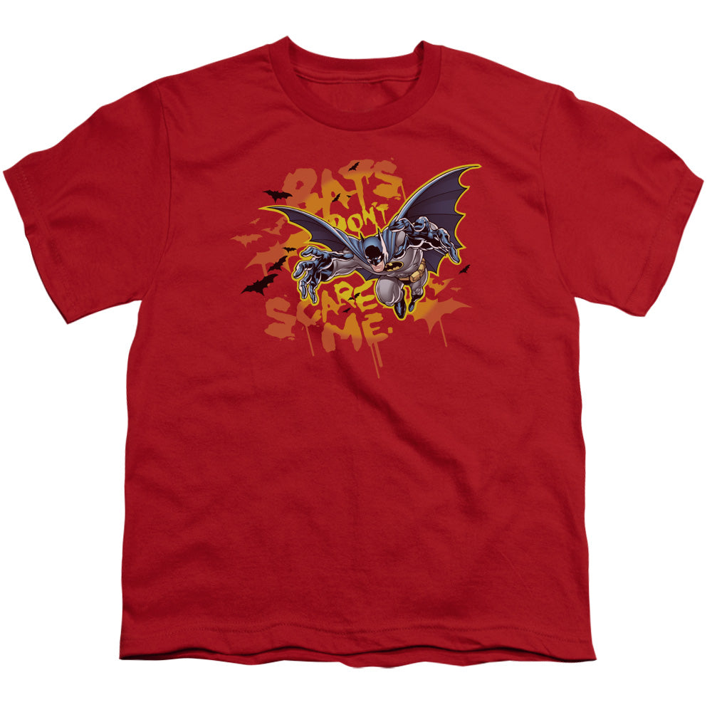 Batman Bats Dont Scare Me Licensed Kid's T-Shirt (Ages 4-7) SM-XL