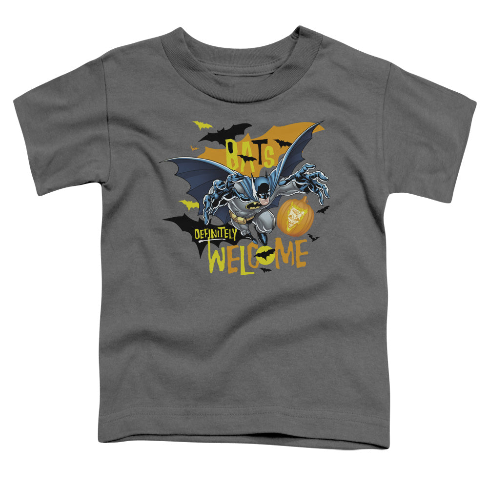 Batman Bats Welcome Licensed Toddler T-Shirt LG