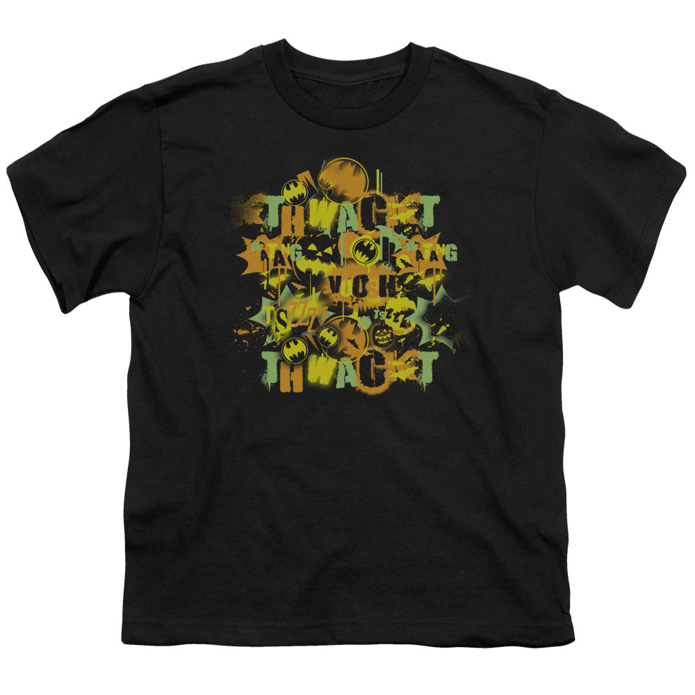 Batman Halloween Knight Sounds Licensed Kid's T-Shirt (Ages 4-7) SM-XL