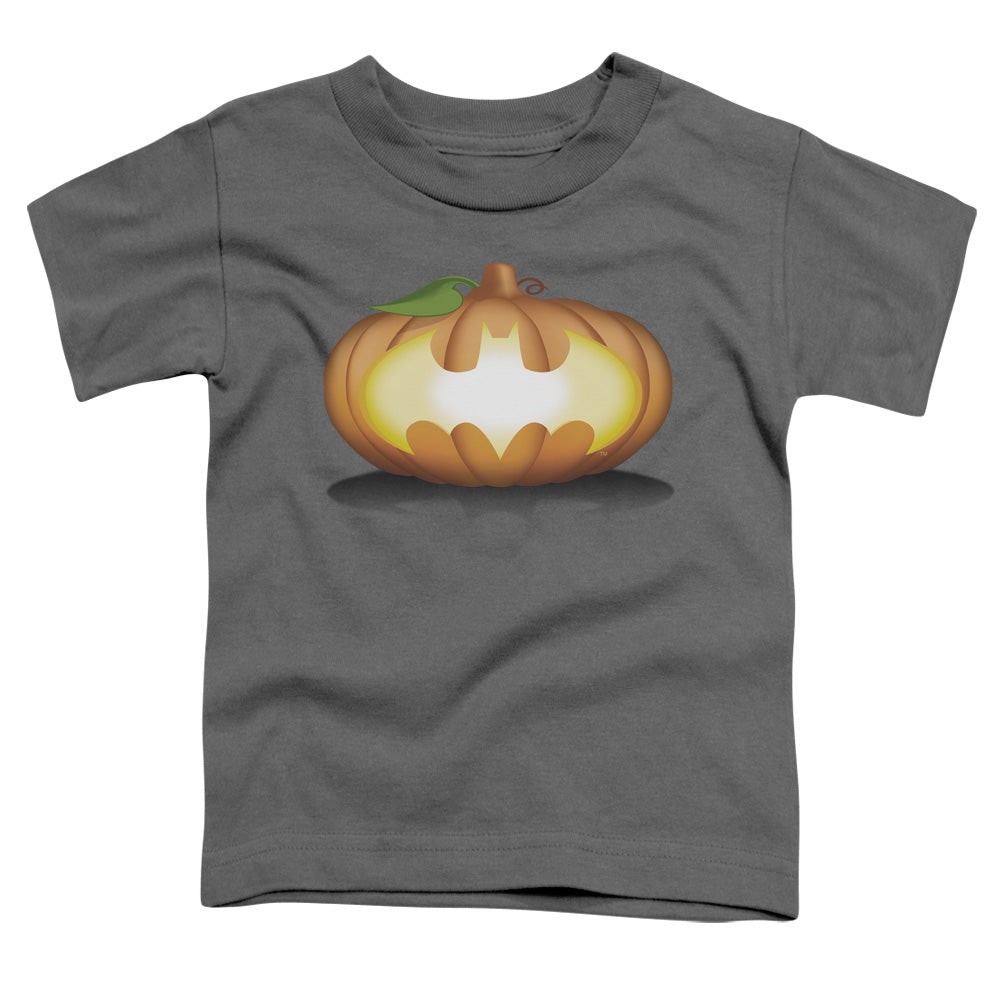 Batman Bat Pumpkin Logo Licensed Toddler T-Shirt LG