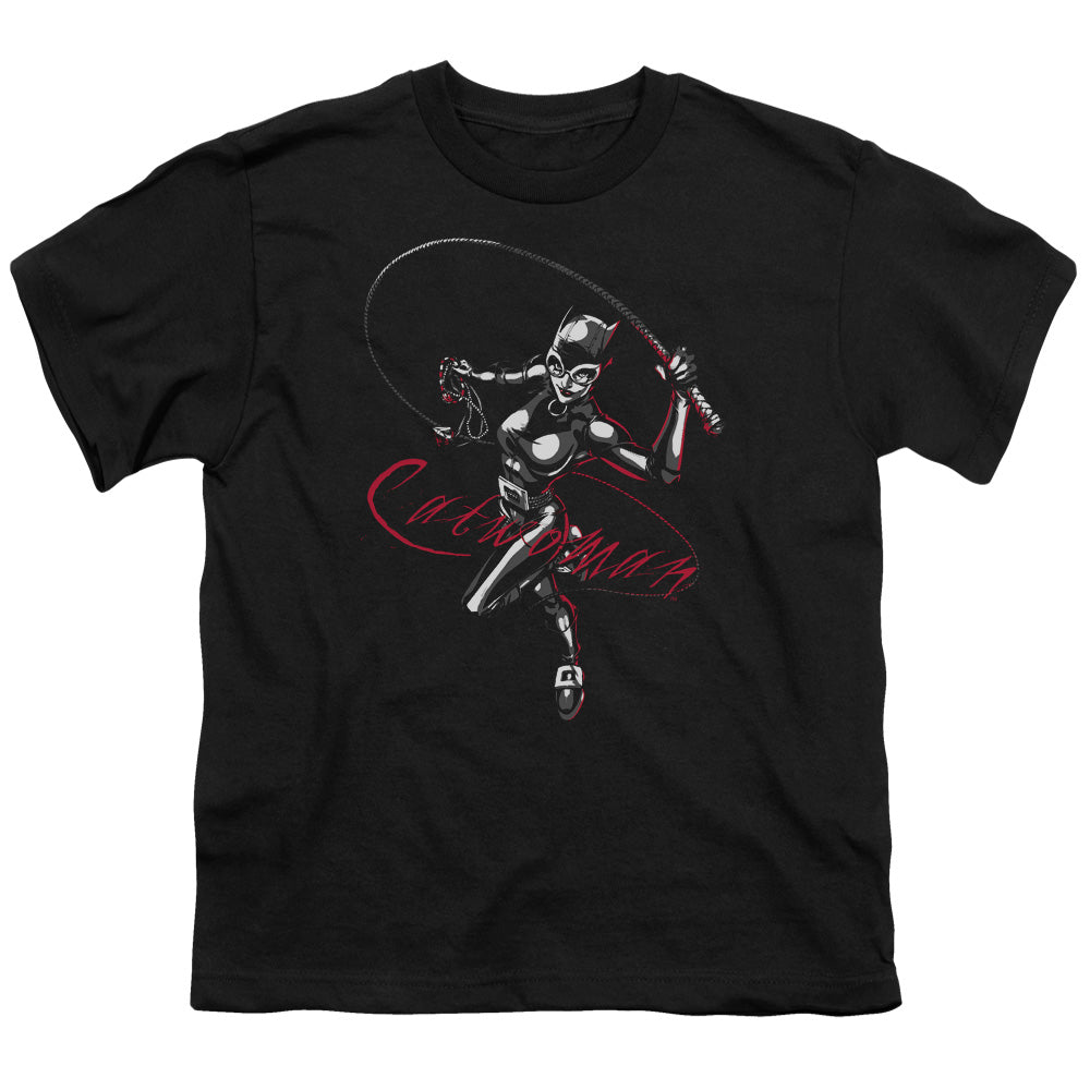 Batman Kitten With A Whip Licensed Kid's T-Shirt (Ages 4-7) XS-XL