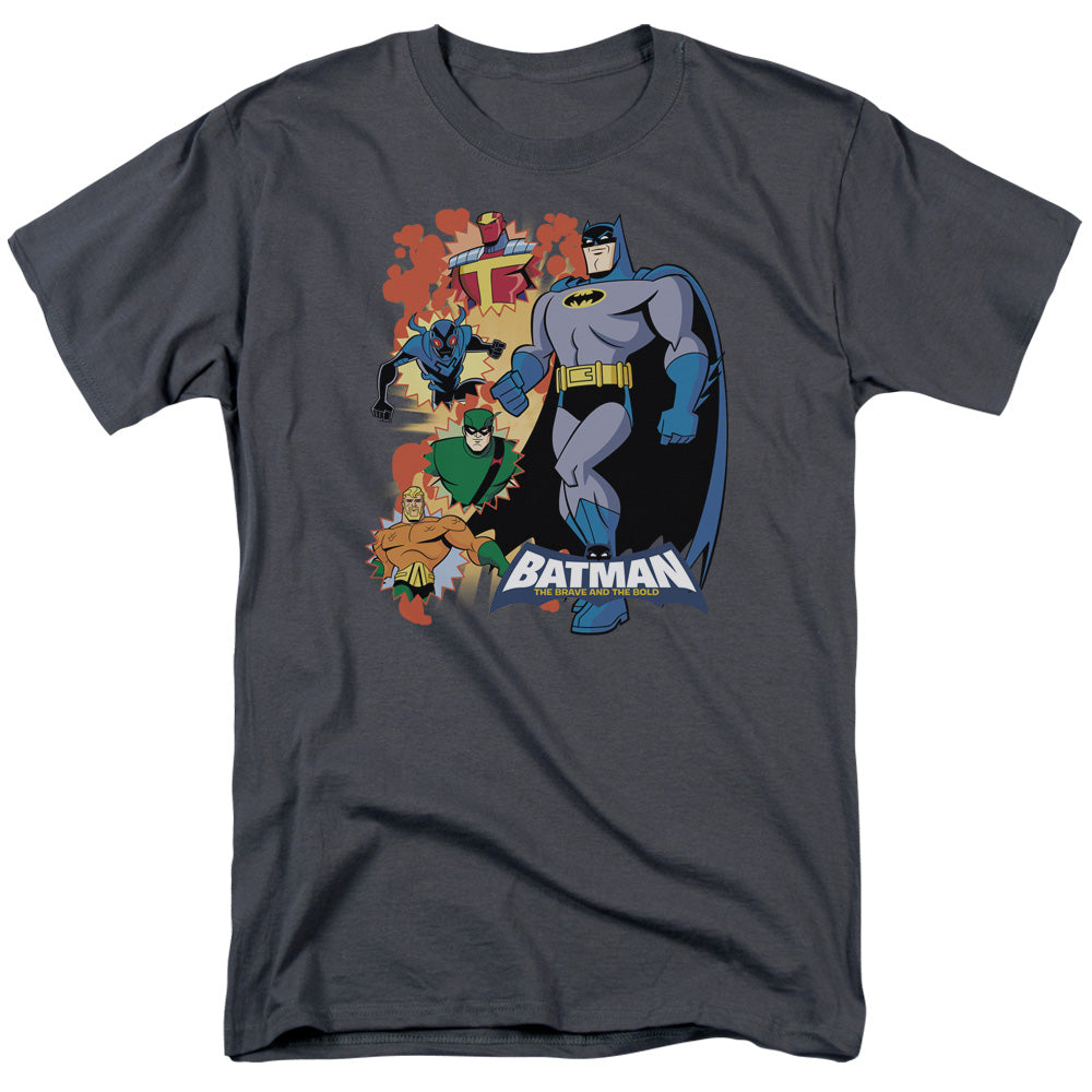 Batman Bb Batman & Friends Licensed Adult Unisex T-Shirt Regular Fit Tee SM-3X