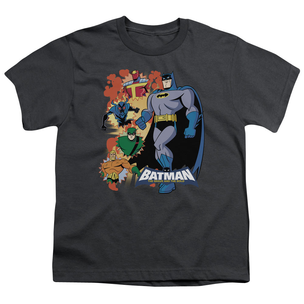 Batman Bb Batman & Friends Licensed Kid's T-Shirt (Ages 4-7) XS-XL