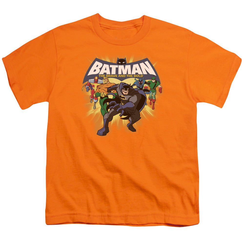 Batman Bb A Bold Force Licensed Kid's T-Shirt (Ages 4-7) XS-XL