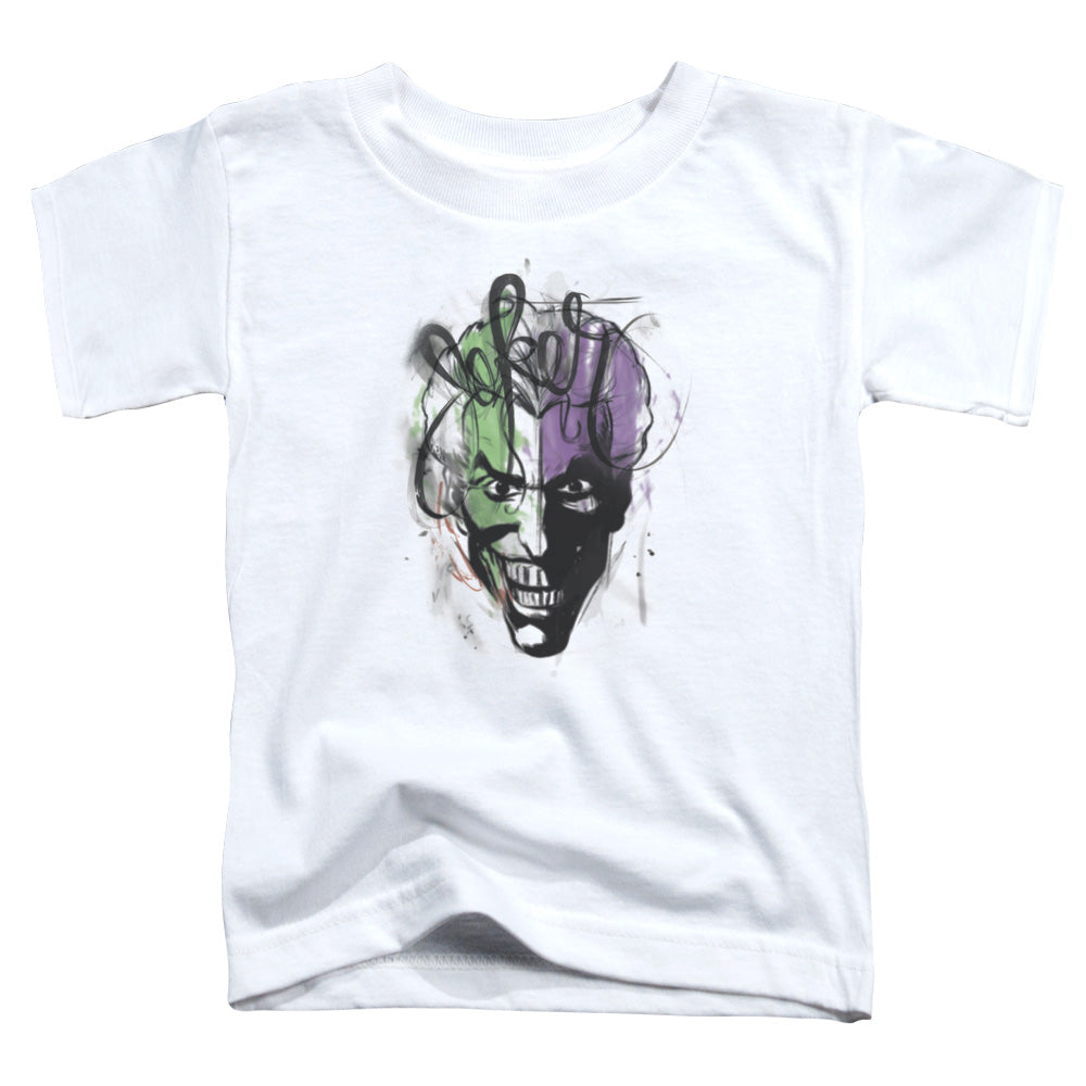 Batman Joker Airbrush Licensed Toddler T-Shirt LG