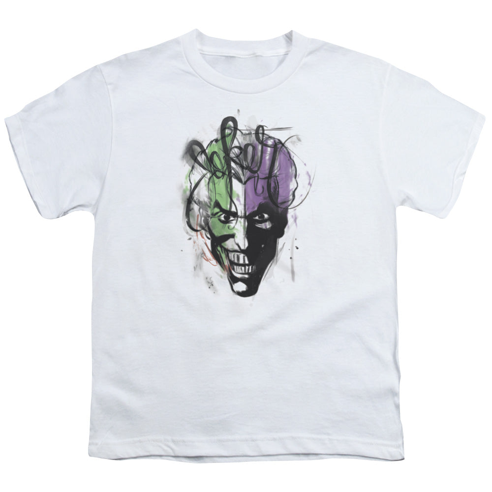 Batman Joker Airbrush Licensed Kid's T-Shirt (Ages 4-7) SM-XL