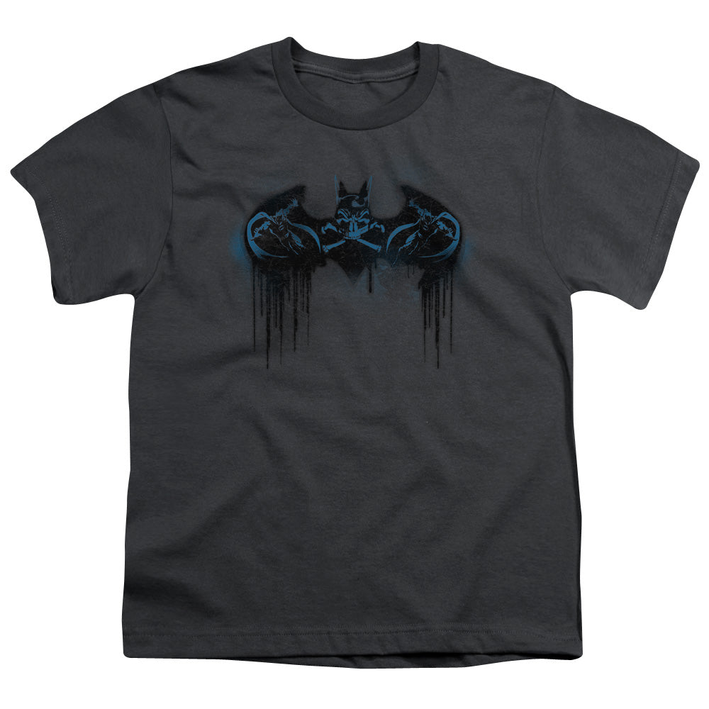 Batman Run Away Licensed Kid's T-Shirt (Ages 4-7) SM-XL
