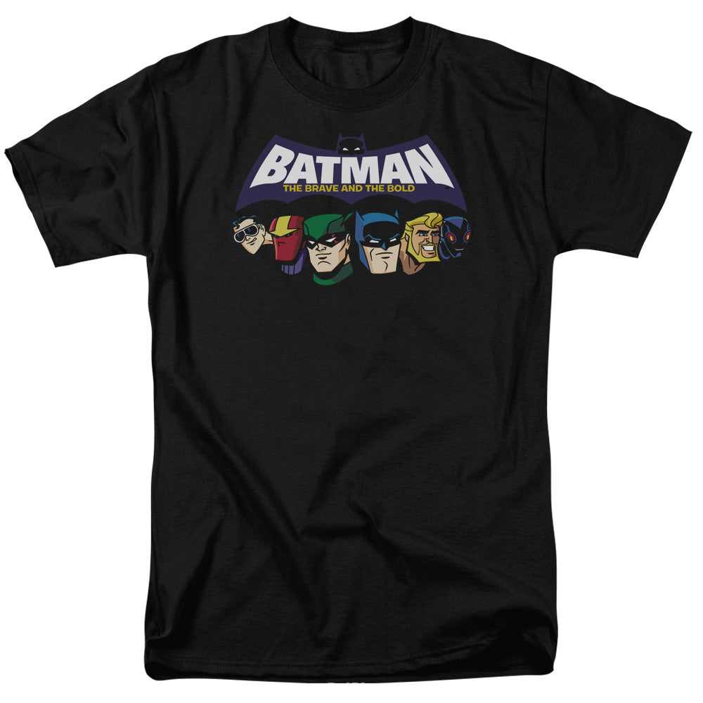 Batman Bb Head Lineup Licensed Adult Unisex T-Shirt Regular Fit Tee SM-3X