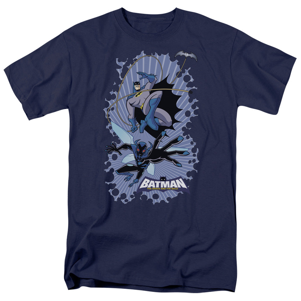 Batman Bb Bat Beetle Burst Licensed Adult Unisex T-Shirt Regular Fit Tee SM-3X