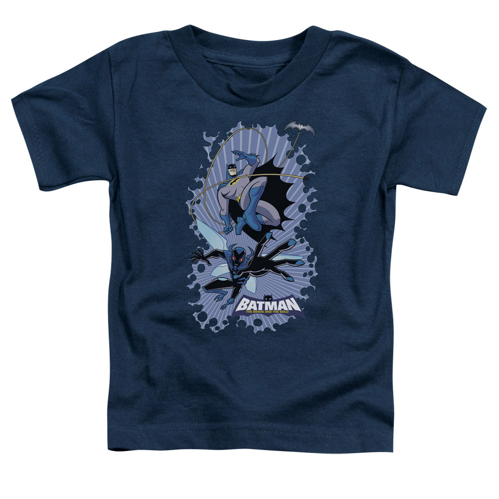 Batman Bb Bat Beetle Burst Licensed Toddler T-Shirt LG