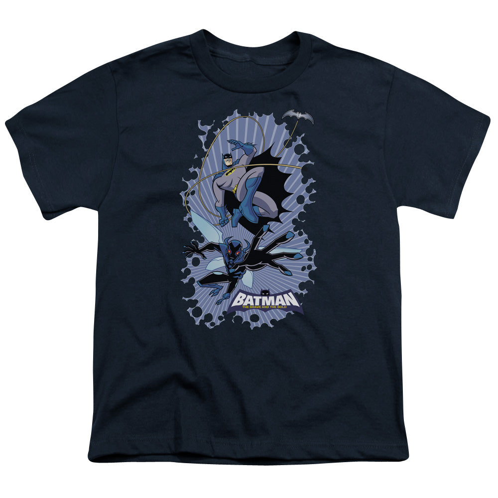 Batman Bb Bat Beetle Burst Licensed Kid's T-Shirt (Ages 4-7) XS-XL