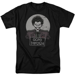 AN OFFCIALLY LICENSED BATMAN BUSTED! MEN'S REGULAR FIT T-SHIRT BLACK