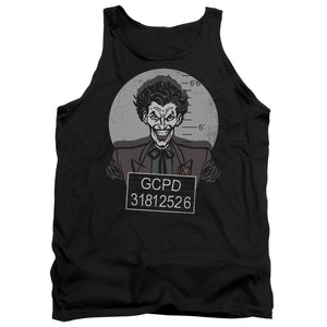 AN OFFCIALLY LICENSED BATMAN BUSTED! ADULT UNISEX TANK TOP BLACK