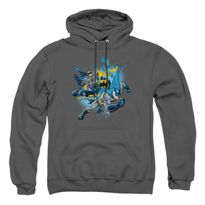 AN OFFCIALLY LICENSED BATMAN CALL OF DUTY ADULT UNISEX PULLOVER HOODIE CHARCOAL