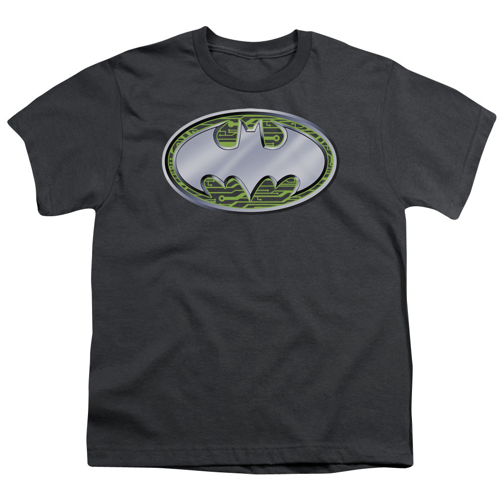 Batman Circuits Logo Licensed Kid's T-Shirt (Ages 4-7) SM-XL