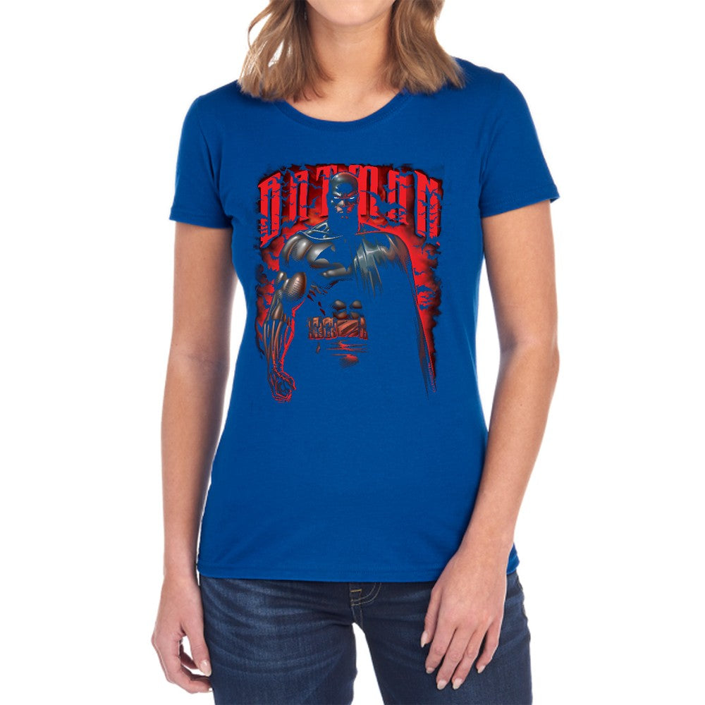 Batman Red Knight Licensed Women's T-Shirt Regular Fit SM-2X