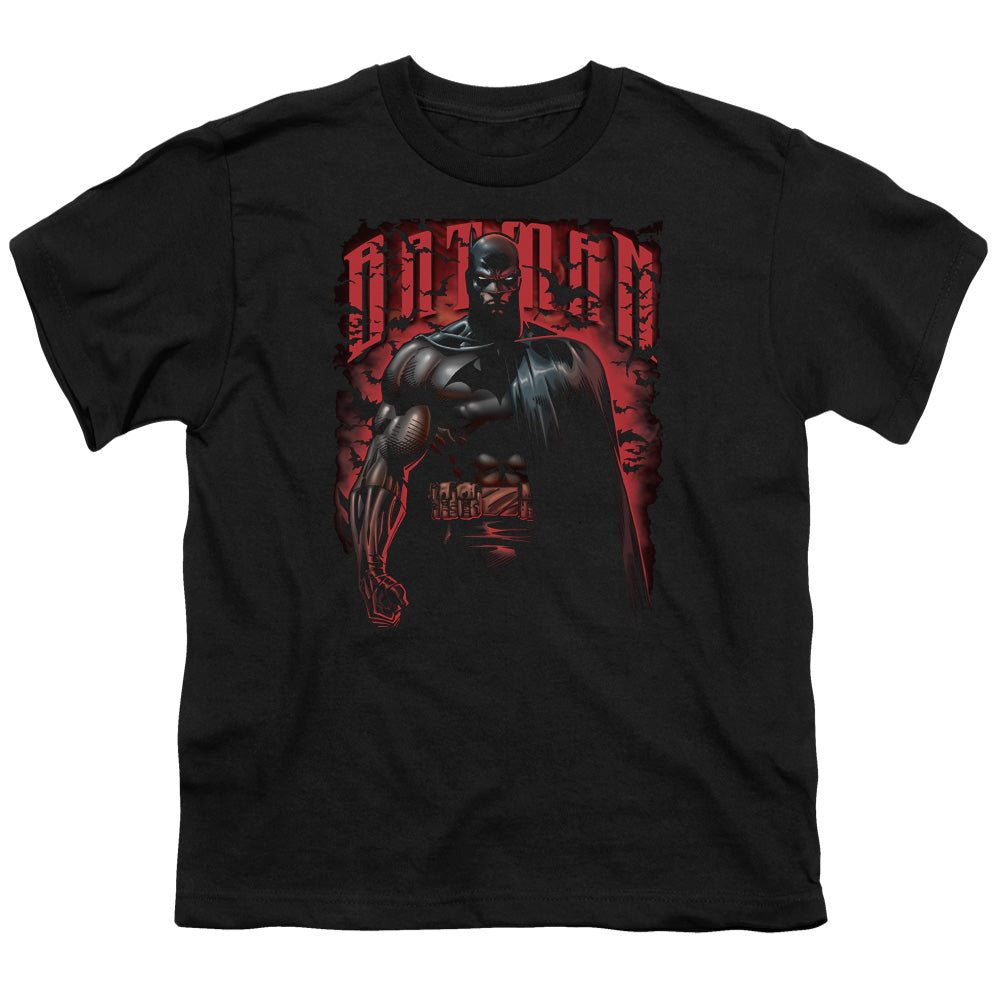 Batman Red Knight Licensed Kid's T-Shirt (Ages 4-7) XS-XL