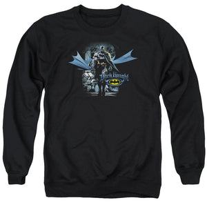 AN OFFCIALLY LICENSED BATMAN FROM THE DEPTHS ADULT UNISEX CREWNECK SWEATSHIRT BLACK