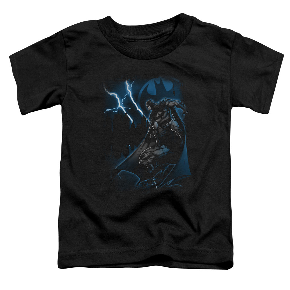 Batman Lightning Strikes Licensed Toddler T-Shirt LG