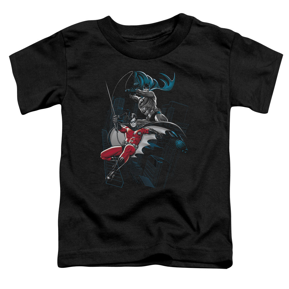Batman Black And White Licensed Toddler T-Shirt LG
