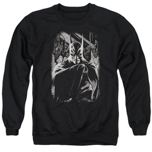 AN OFFCIALLY LICENSED BATMAN DETECTIVE 821 COVER ADULT UNISEX CREWNECK SWEATSHIRT BLACK