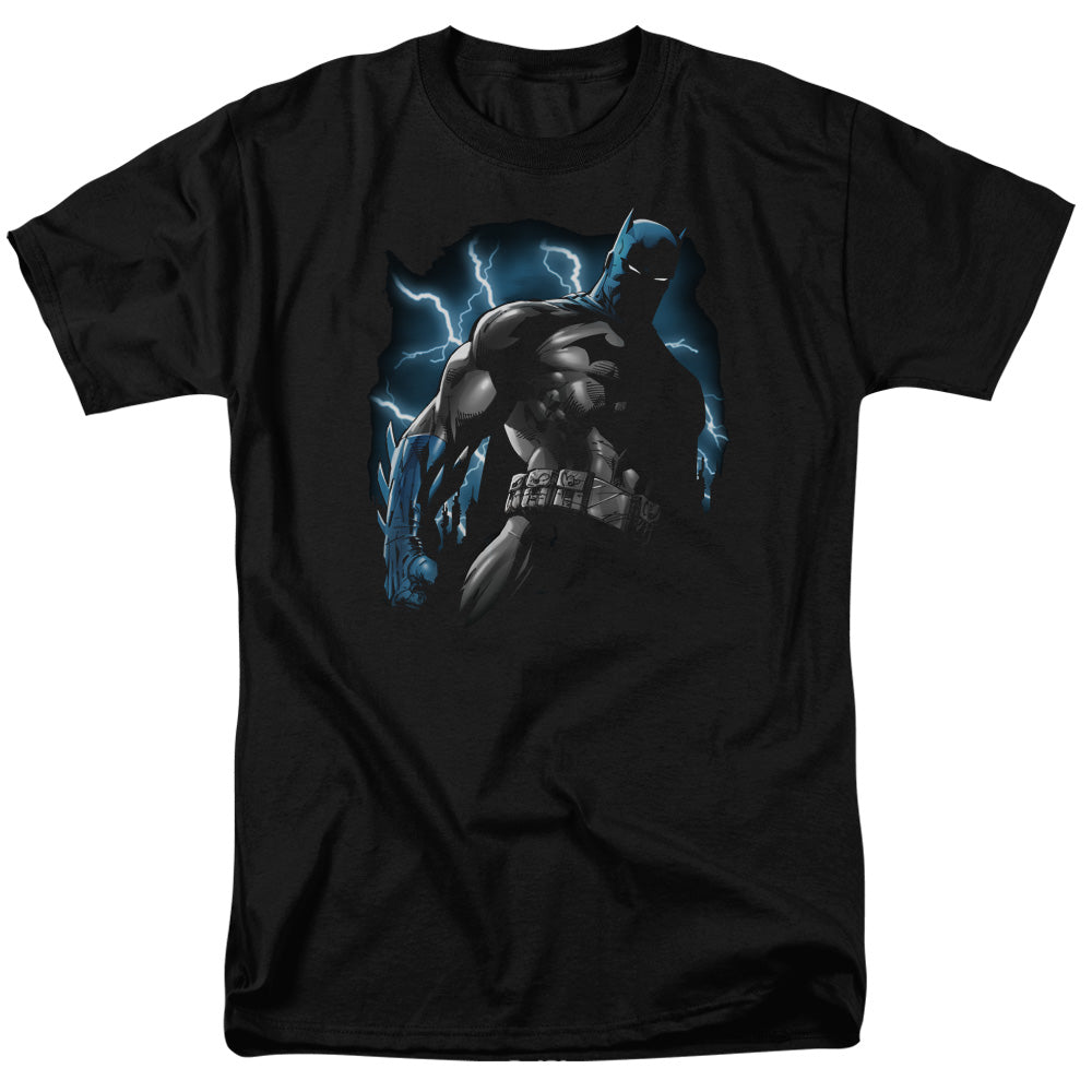 Batman Gotham Lightning Licensed Adult Unisex T-Shirt Regular Fit Tee SM-3X