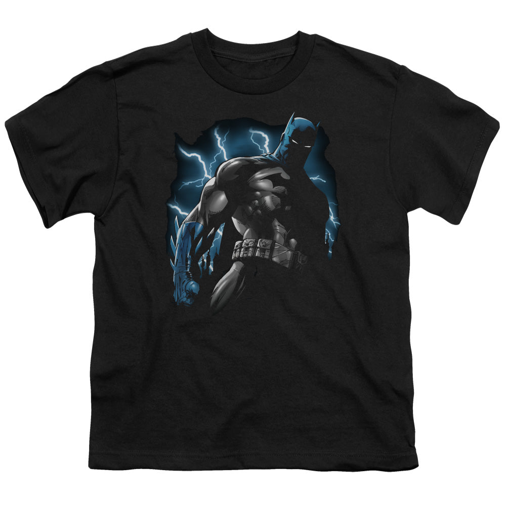 Batman Gotham Lightning Licensed Kid's T-Shirt (Ages 4-7) XS-XL