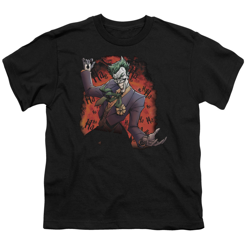 Batman Jokers Ave Licensed Kid's T-Shirt (Ages 4-7) XS-XL